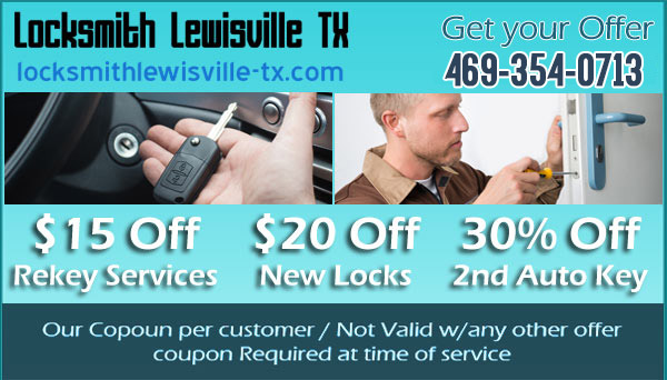 Locksmith Lewisville TX – Emergency Lockout @ Only $45 Coupon